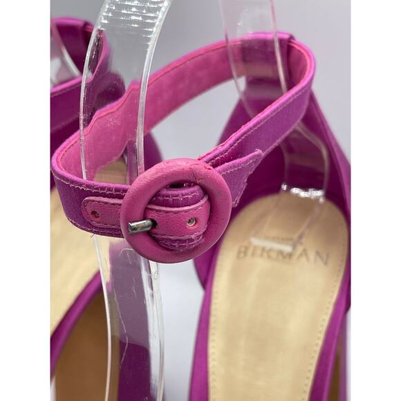 Alexandre Birman Madelina Curve 120 Pink Crystal Platform Heels Size 38 - Picture 7 of 10